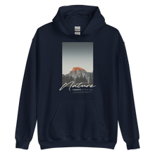 Navy / S Nature Yosemite Unisex Hoodie Front by Design Express