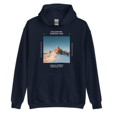 Navy / S Dolomites Italy Unisex Hoodie Front by Design Express