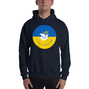 Navy / S Save Ukraine Unisex Hoodie by Design Express