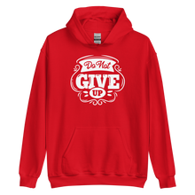 Red / S Do Not Give Up Unisex Hoodie by Design Express