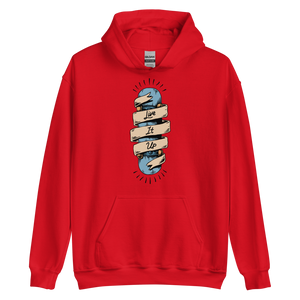 Red / S Live it Up Unisex Hoodie by Design Express