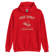 Red / S Free Spirit Unisex Hoodie by Design Express