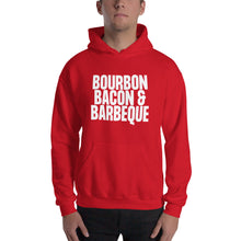 Bourbon Bacon & Barbeque (Funny) Unisex Hoodie