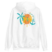 White / S Sun & Fun Unisex Hoodie by Design Express