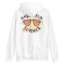 White / S Have a Fun Summer Unisex Hoodie by Design Express