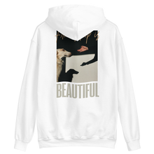 White / S Friendship is Beautiful Unisex Hoodie Back by Design Express