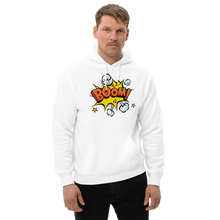 White / S Boom Pop Art Unisex Hoodie by Design Express