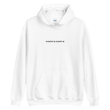 London Back Unisex White Hoodie by Design Express