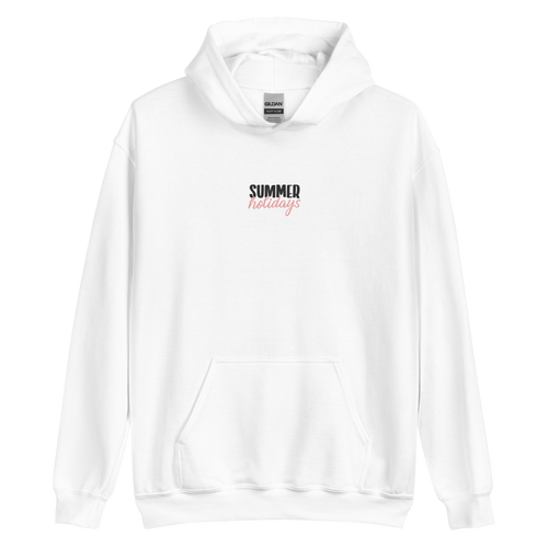 White / S Summer Holidays Unisex Hoodie by Design Express