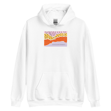 White / S Surround Yourself with Happiness Unisex Hoodie by Design Express