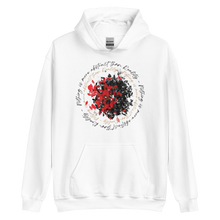 White / S Nothing is more abstarct than reality Circle Unisex Hoodie by Design Express