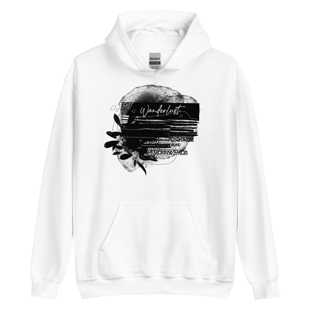 S Wanderlust Illustration Series Unisex Hoodie by Design Express