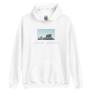 White / S National Theatre Unisex Hoodie by Design Express