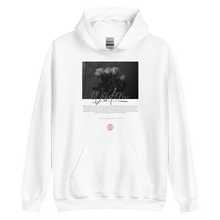 White / S Wisdom Front Unisex Hoodie by Design Express