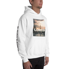 London Square Unisex White Hoodie by Design Express