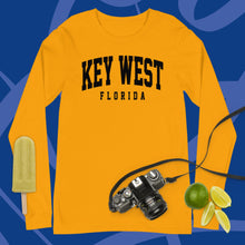 Key West Florida Varsity Unisex Long Sleeve Tee