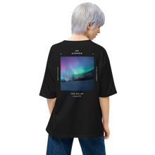 Black / S Aurora Unisex Oversized T-Shirt by Design Express