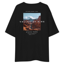 Valley of Fire Unisex Oversized T-Shirt by Design Express