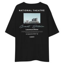 Great Britain National Theatre Back Unisex Oversized T-Shirt by Design Express