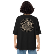 Black / S Born to be Wild, Born to be Free Unisex Oversized T-Shirt by Design Express