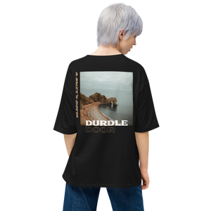 Durdle Door Back Unisex Oversized T-Shirt by Design Express