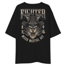 Fighter Martial Art Back Unisex Oversized T-Shirt by Design Express