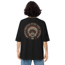 Black / S American Heritage Back Unisex Oversized T-Shirt by Design Express