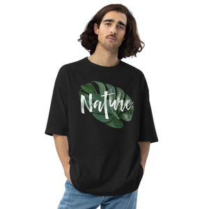 Nature Montserrat Leaf Unisex Oversized T-Shirt by Design Express
