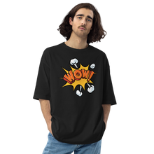 Wow Pop Art Unisex Oversized T-Shirt by Design Express