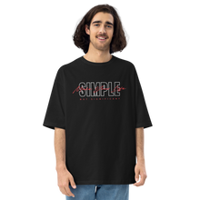 S Make Your Life Simple But Significant Unisex Oversized T-Shirt by Design Express