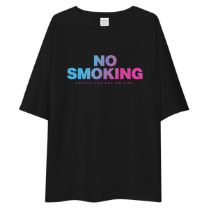 No Smoking Unisex Oversized T-Shirt by Design Express