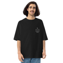 Black / S Restricted Back Unisex Oversized T-Shirt by Design Express