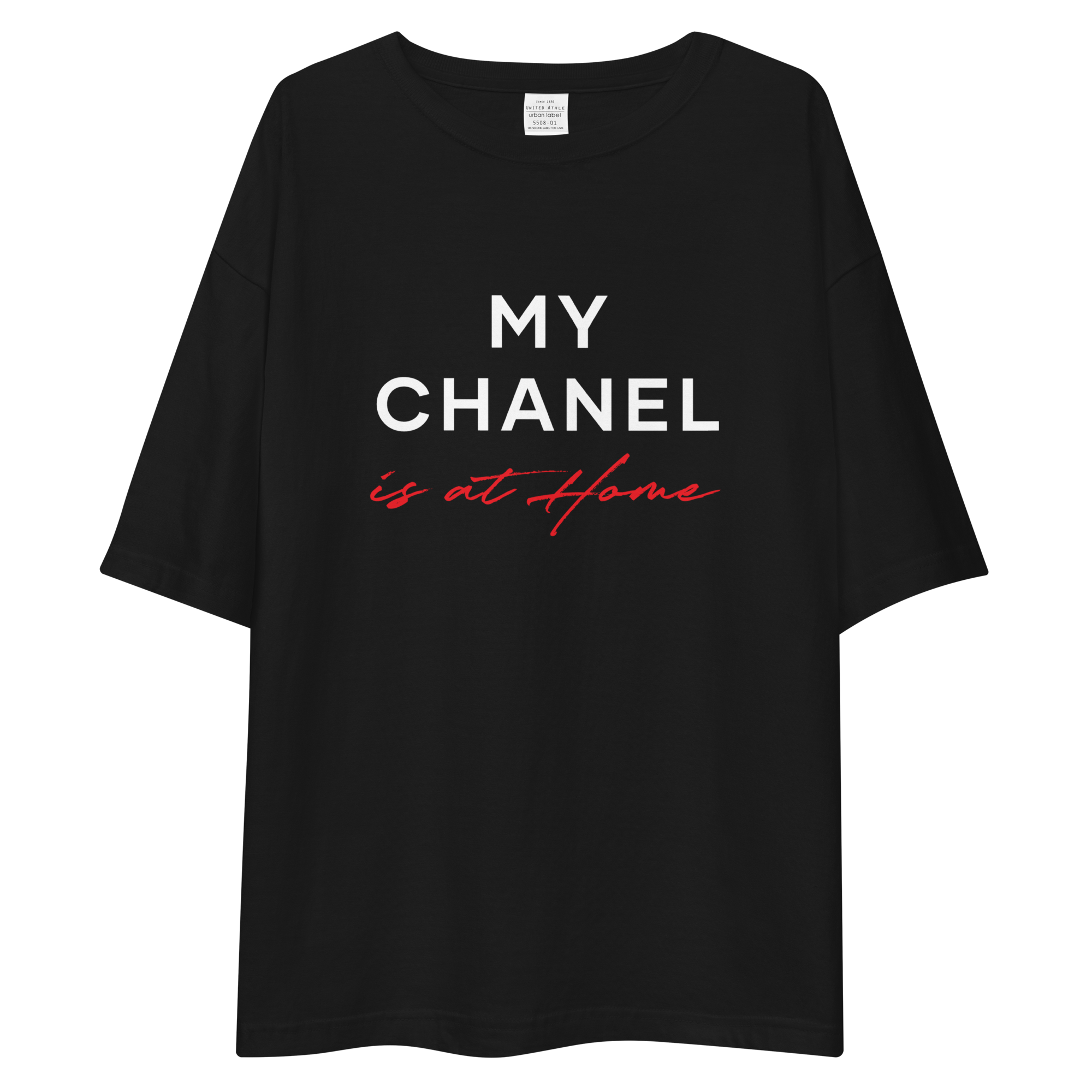 My Chanel is at Home Unisex Oversized T-Shirt – Design Express