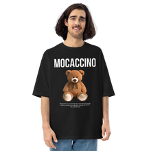 Mocaccino Parody Unisex Oversized Black T-Shirt by Design Express