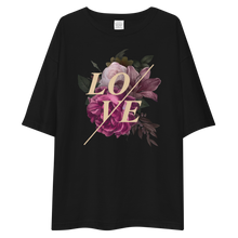 Love Flower Front Unisex Oversized T-Shirt by Design Express