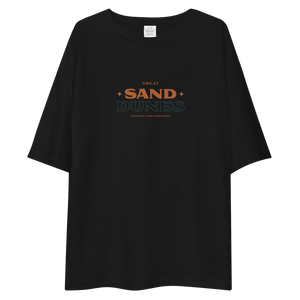 Great Sand Dunes Back Unisex Oversized T-Shirt by Design Express