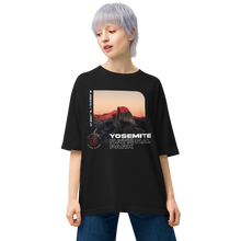 Yosemite National Park Front Unisex Oversized Dark T-Shirt by Design Express