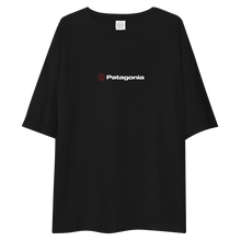 Monte Fitz Roy, Patagonia Back Unisex Oversized Dark T-Shirt by Design Express
