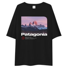 Monte Fitz Roy, Patagonia Front Unisex Oversized Dark T-Shirt by Design Express
