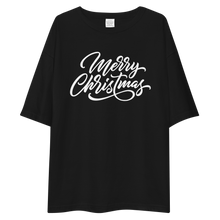 Merry Christmas Unisex Oversized T-Shirt by Design Express