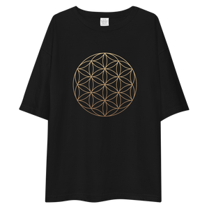 Flower of Life Unisex Oversized T-Shirt by Design Express