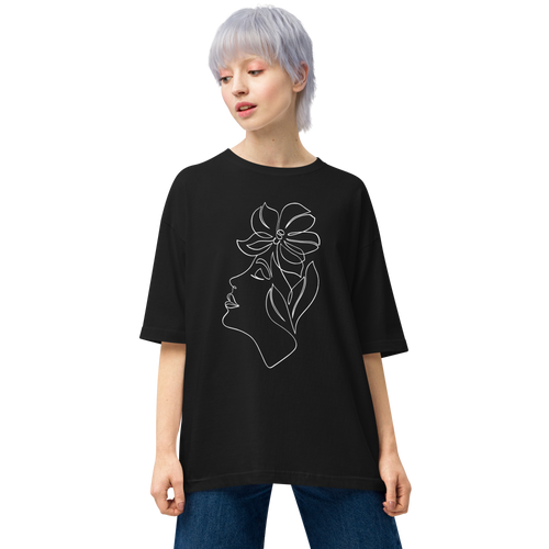 Black / S Chill Unisex Oversized T-Shirt by Design Express