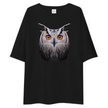 Owl Art Unisex Oversized T-Shirt by Design Express