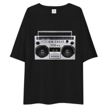 Boom Box 80s Unisex Oversized T-Shirt by Design Express