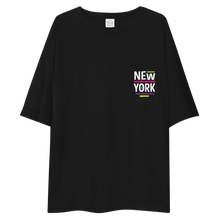 New York Pop Back Unisex Oversized T-Shirt by Design Express