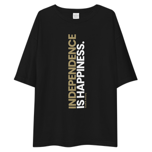 Independence is Happiness "Poppins" Unisex Oversized T-Shirt by Design Express