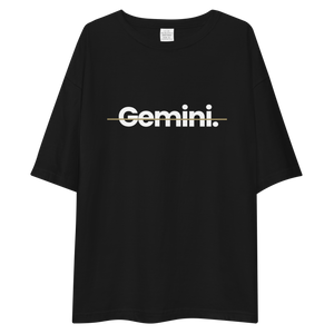 Gemini "Poppins" Unisex Oversized T-Shirt by Design Express