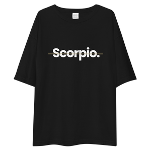 Scorpio "Poppins" Unisex Oversized T-Shirt by Design Express