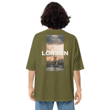 City Green / S London Back Unisex Oversized T-Shirt by Design Express