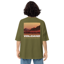 City Green / S Vulcano Back Unisex Oversized T-Shirt by Design Express